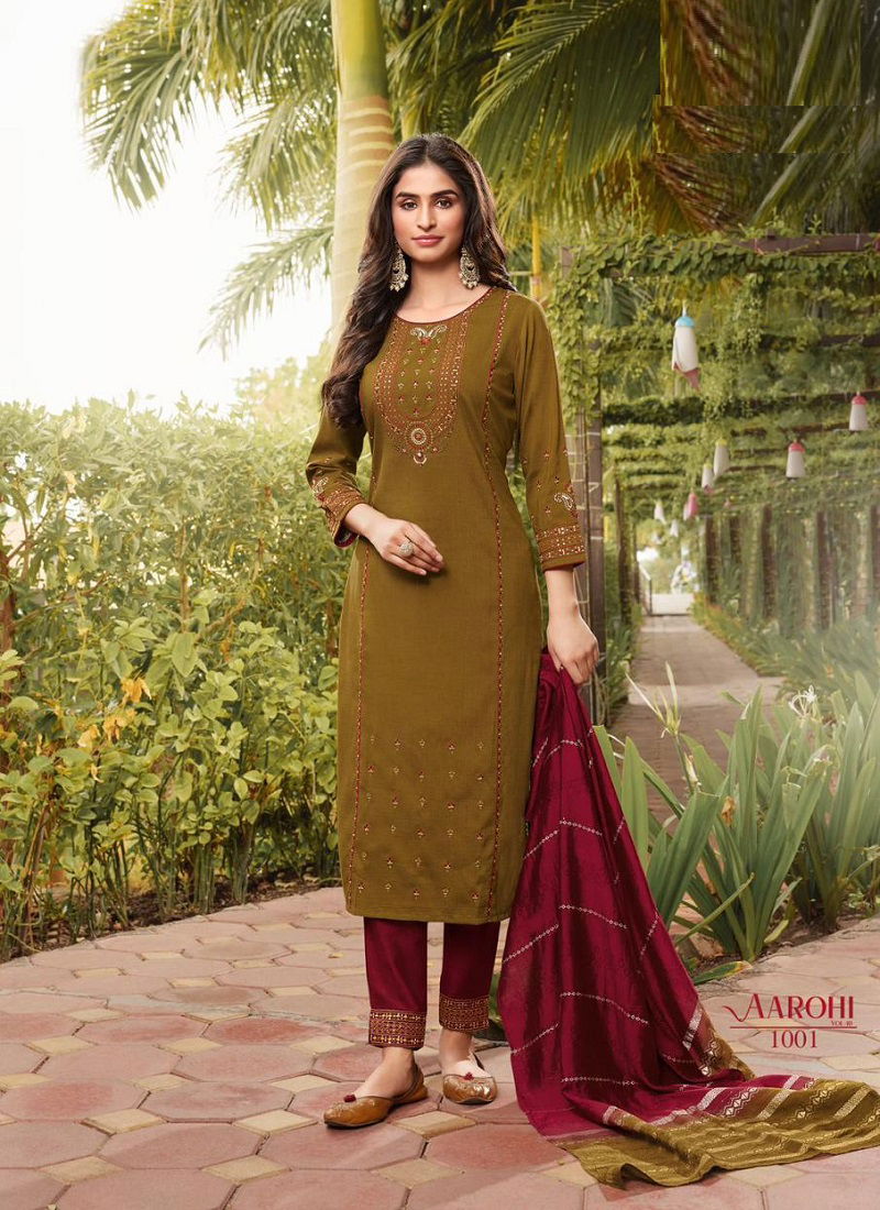 Aarohi Vol 10 Designer Readymade Suits Catalog